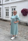 Strikket kjole i Tynn Merinoull. Str.XXL thumbnail