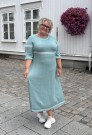 Strikket kjole i Tynn Merinoull. Str.XXL thumbnail