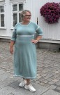 Strikket kjole i Tynn Merinoull. Str.XXL thumbnail