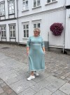 Strikket kjole i Tynn Merinoull. Str.XXL thumbnail