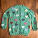 Hjertejakke str. L thumbnail
