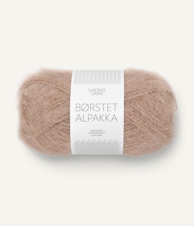 Børstet Alpakka 3040 Caffé Latte