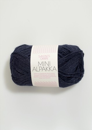 Mini Alpakka 6081 Dyp blå